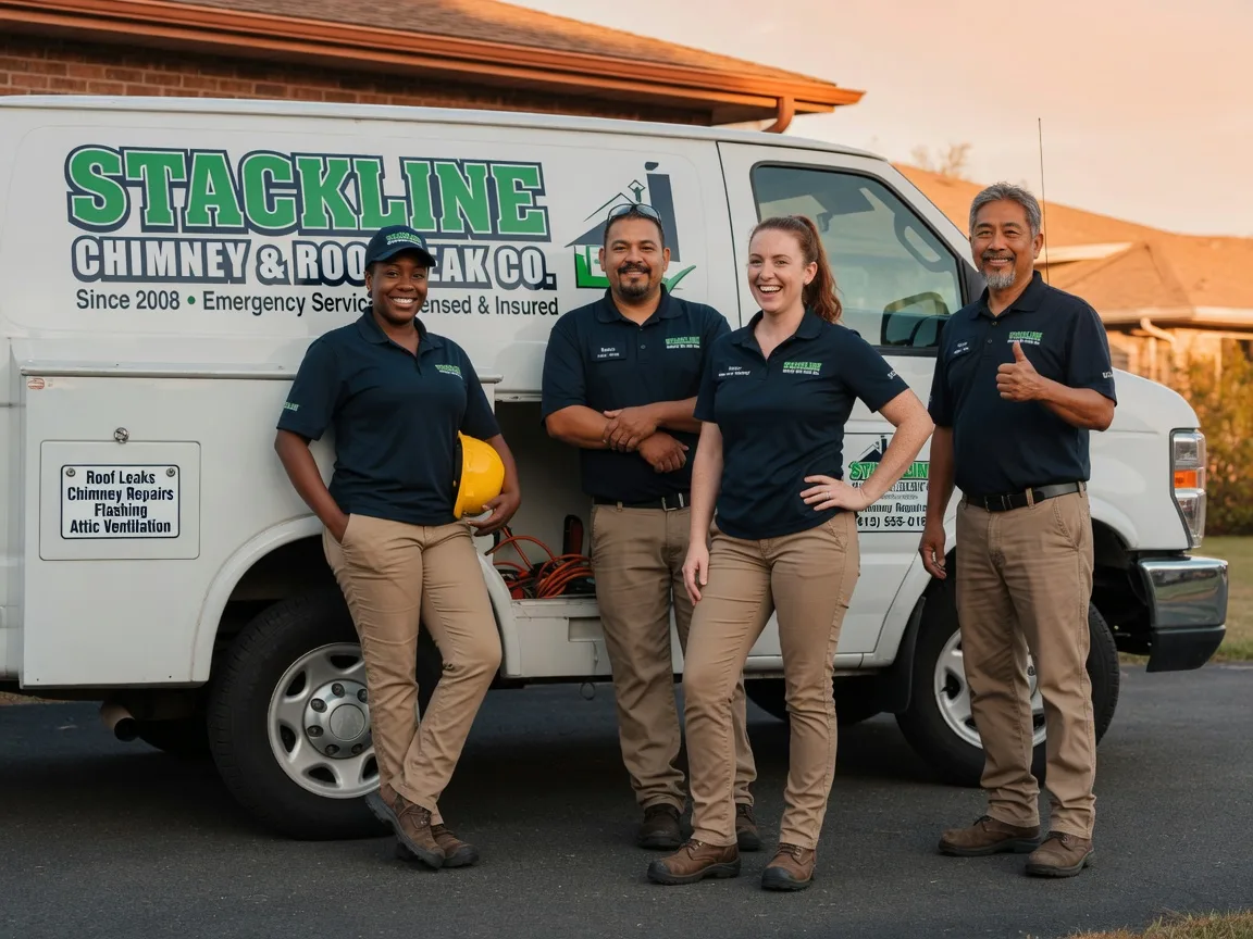 Chimney flashing repair company in Ryan, OK